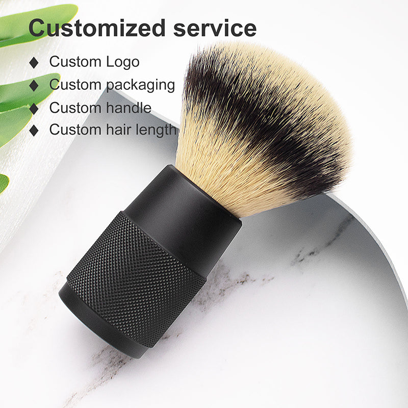 GG Shaving Brush | Synthetic Nylon Hair | Aluminimum Handle
