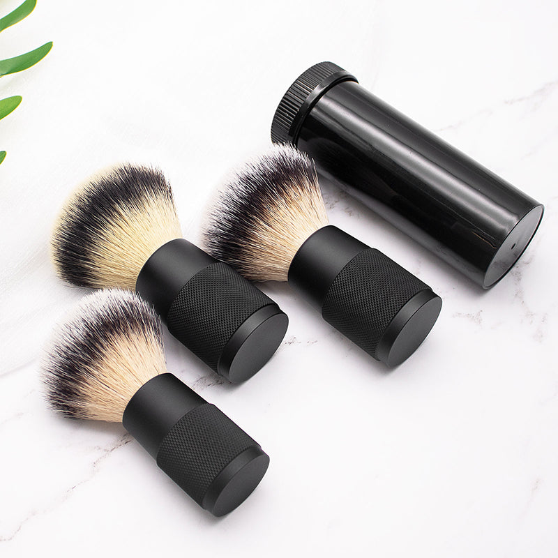 GG Shaving Brush | Synthetic Nylon Hair | Aluminimum Handle