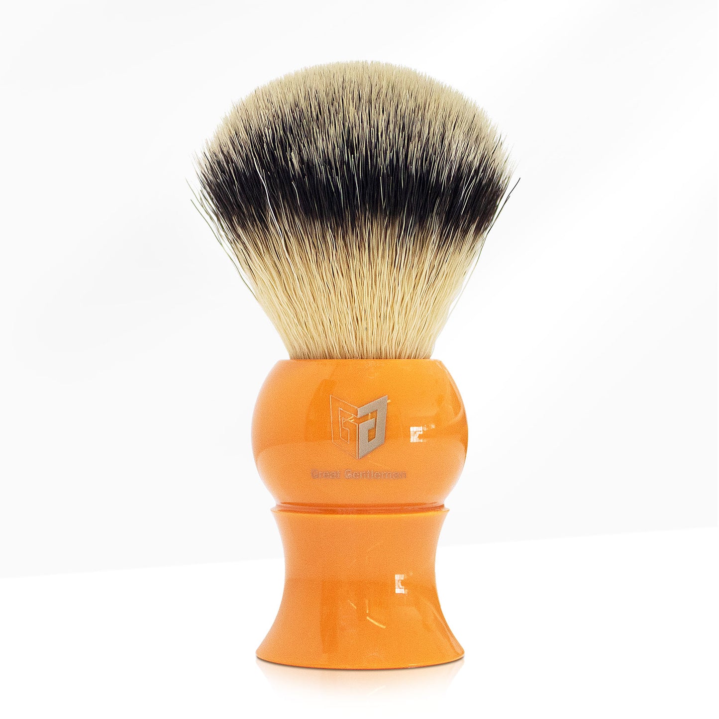 GG Shaving Brush|Nylon Hair|Yellow Acrylic Handle