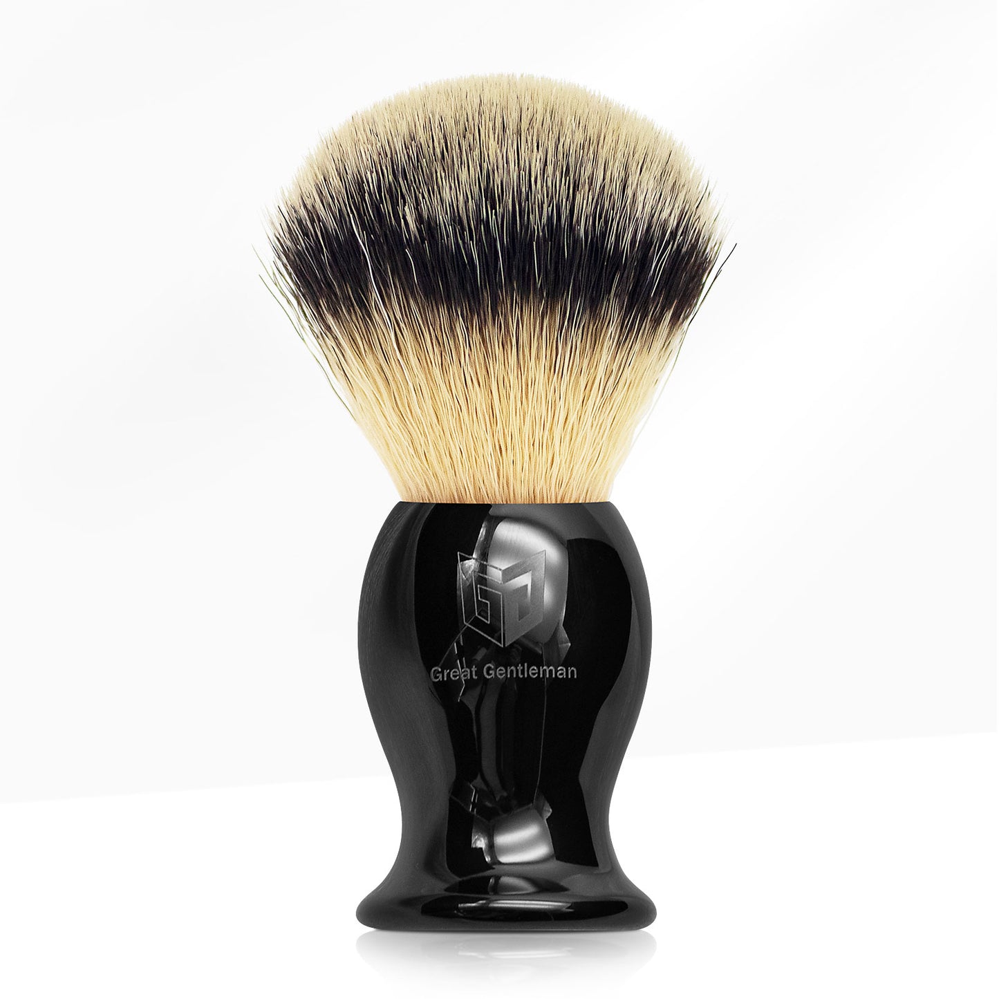 GG Shaving Brush|Nylon Hair|Black Acrylic Handle