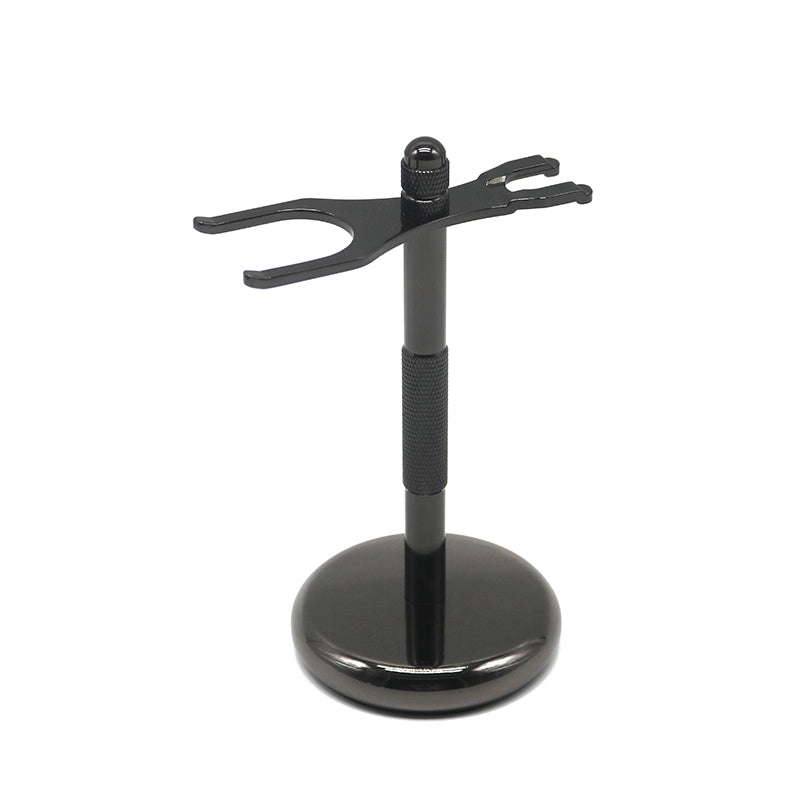 Great Gentleman Stainless Steel Razor And Brush Stand