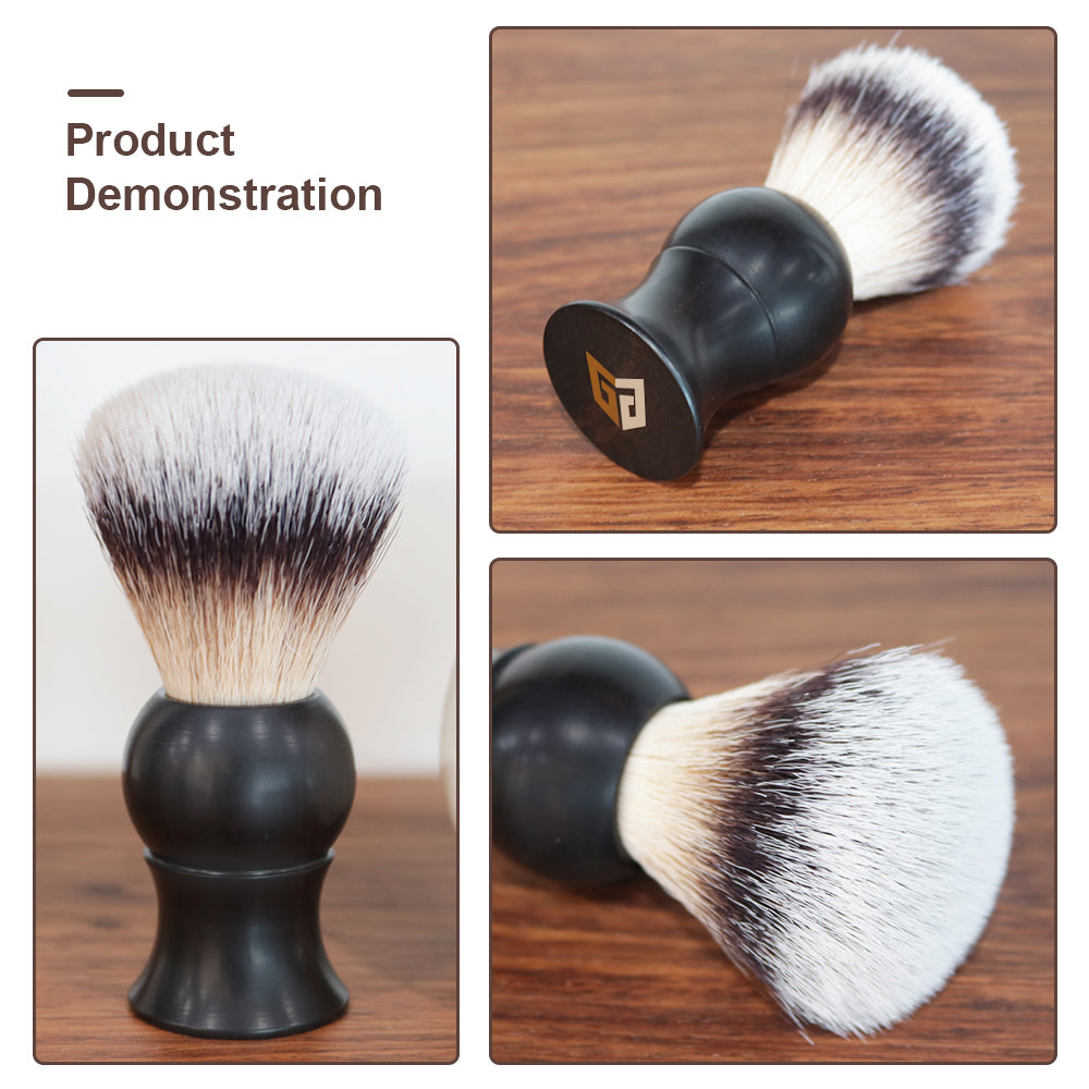 GG Shaving Brush|Nylon Hair|Rosewood Handle