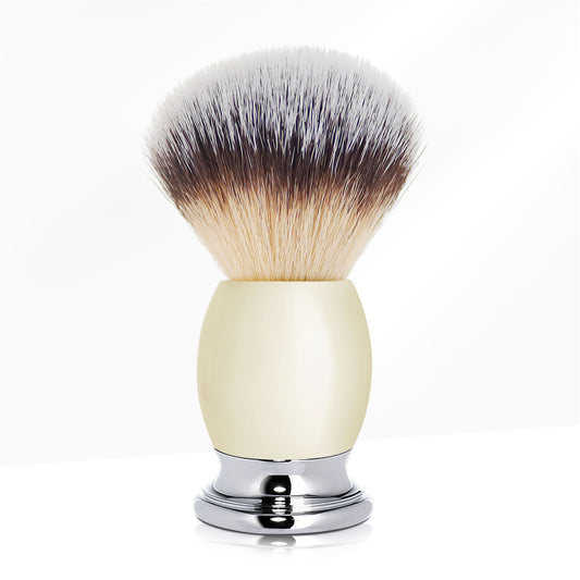 GG Shaving Brush|Nylon Hair|Acrylic+Stainless Steel Handle