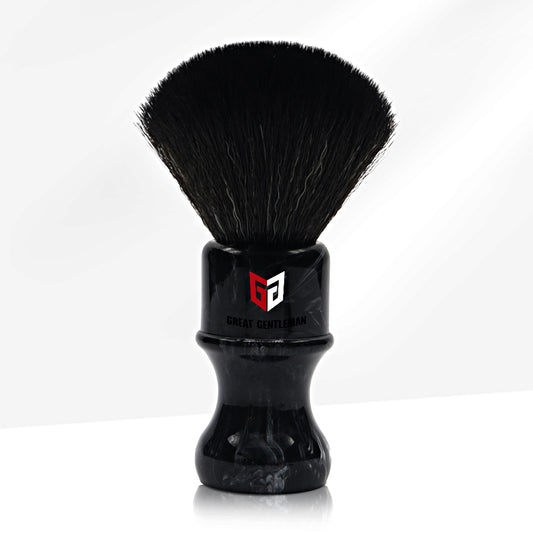 GG Shaving Brush|Nylon Hair|Resin Handle|Marble