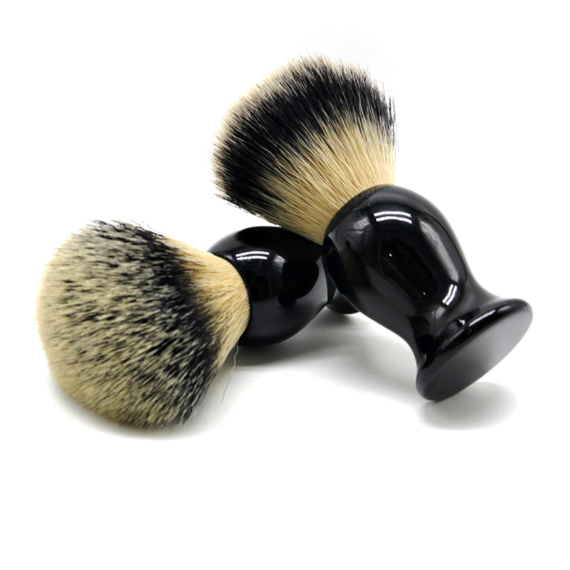 Black Shaving Brush With Acrylic Handle Great Gentleman
