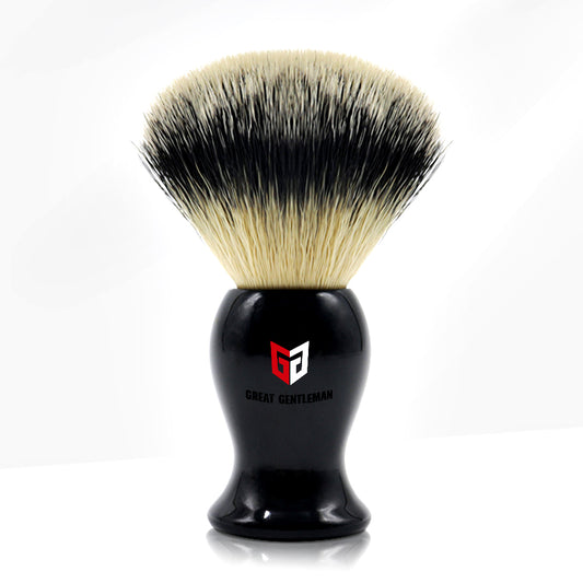 Black Shaving Brush With Acrylic Handle Great Gentleman