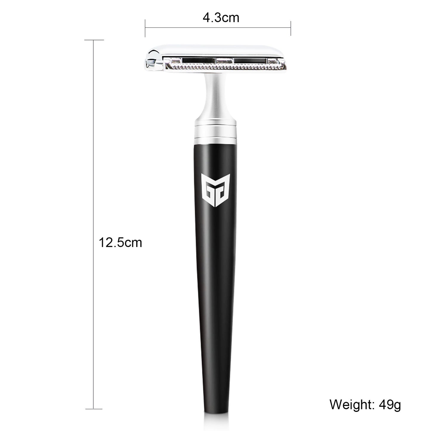 Great Gentleman Double Edge Shaving Safety Razor with Acrylic Handle