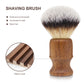 GG Shaving Brush｜Nylon Hair｜Walunt wood Handle