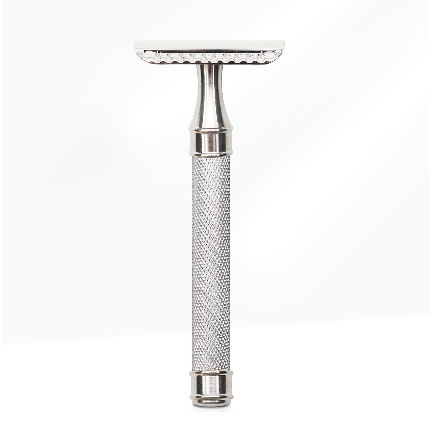 Great Gentleman Palace Shaped Blade Double Edge Shaving Safety Razor with Stainless Steel Handle