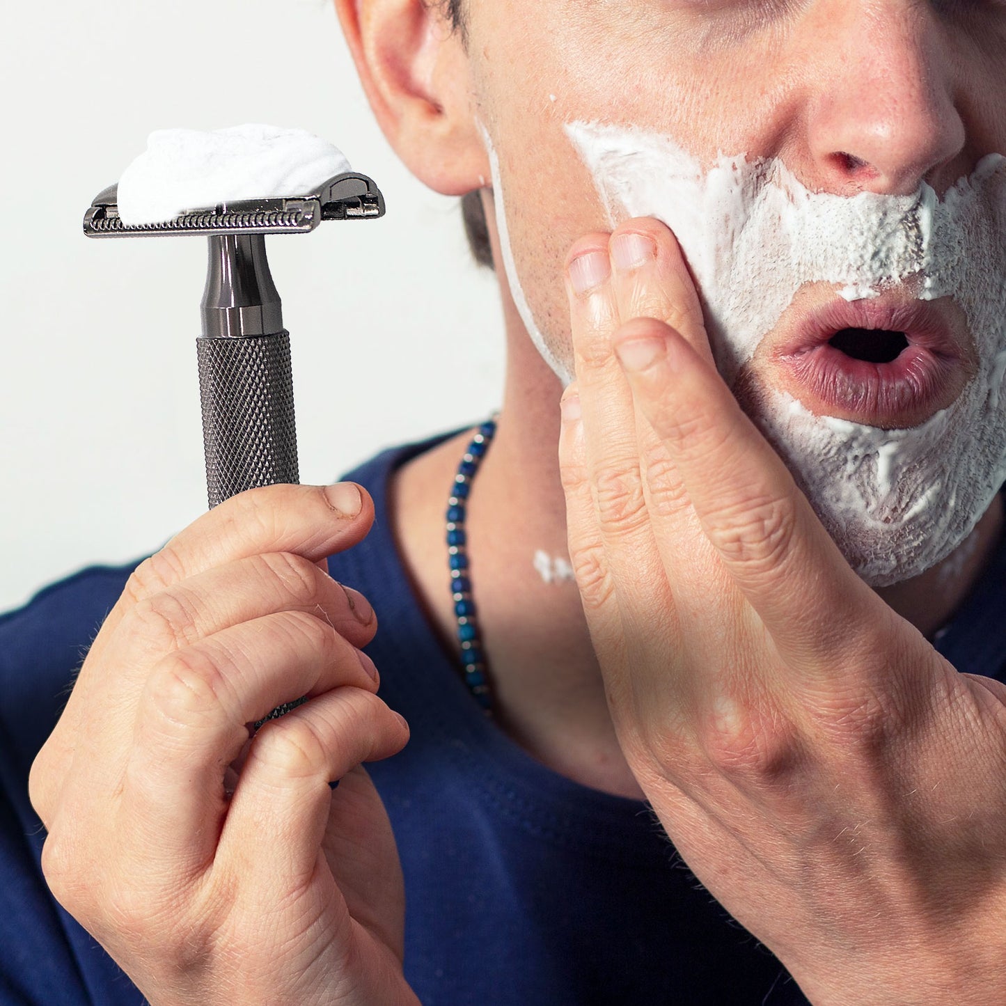 Great Gentleman Double Edge Shaving Safety Razor with Stainless Steel Handle