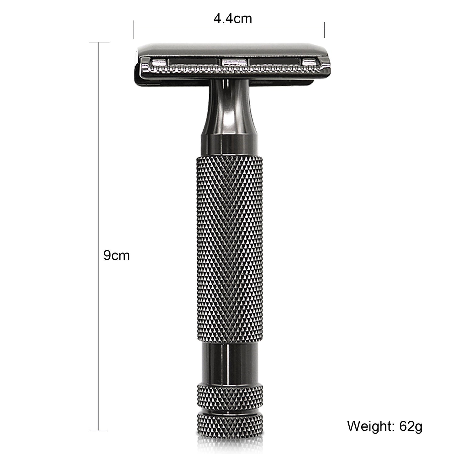 Great Gentleman Double Edge Shaving Safety Razor with Stainless Steel Handle