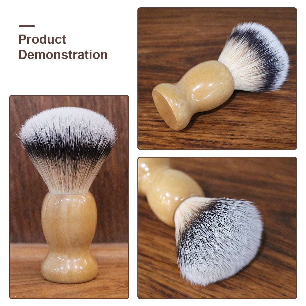 GG Shaving Brush|Nylon Hair|Hemu Acrylic Handle