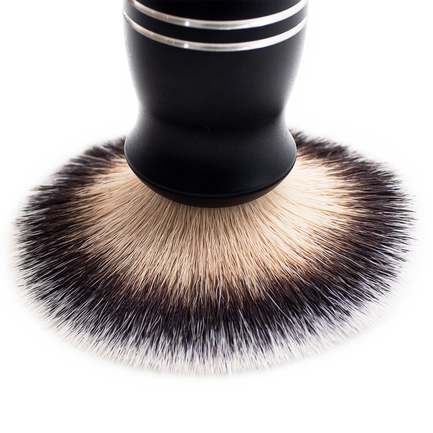 GG Shaving Brush|Nylon Hair|Metal Handle|Double Line