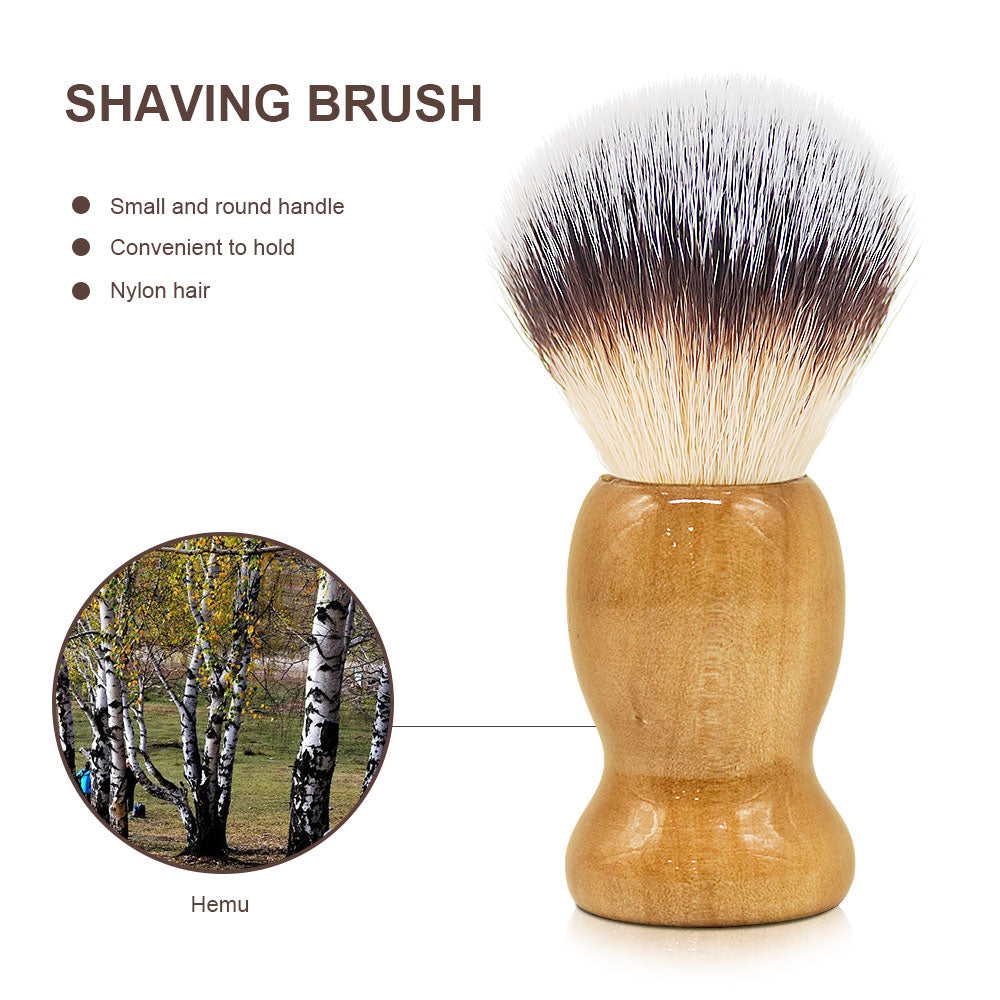 GG Shaving Brush|Nylon Hair|Hemu Acrylic Handle