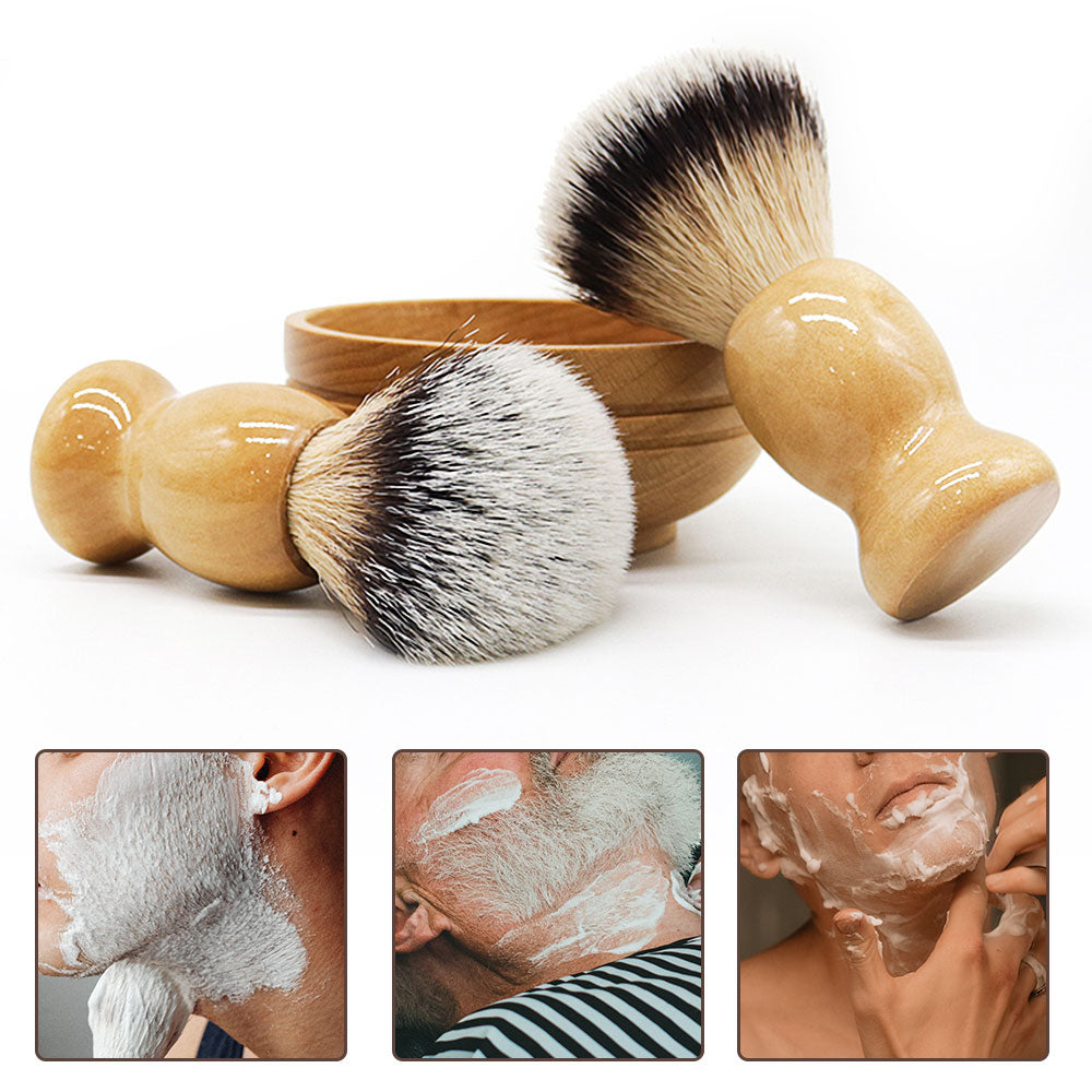 GG Shaving Brush|Nylon Hair|Hemu Acrylic Handle