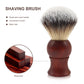 GG Shaving Brush｜Nylon Hair｜Red Rosewood Acrylic Handle