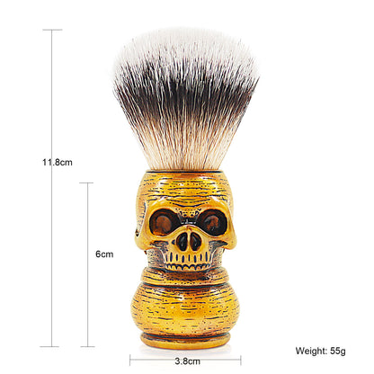 GG Shaving Brush｜Nylon Hair｜Skeleton Resin Handle