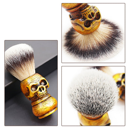 GG Shaving Brush｜Nylon Hair｜Skeleton Resin Handle