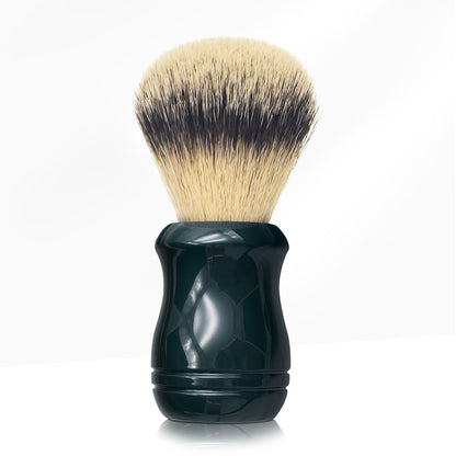 GG Shaving Brush｜Nylon Hair｜Navy Blue Acrylic Handle