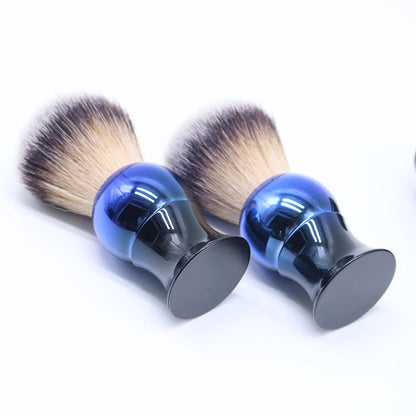 GG Shaving Brush｜Nylon Hair｜Blue-Black Gradient Acrylic Handle