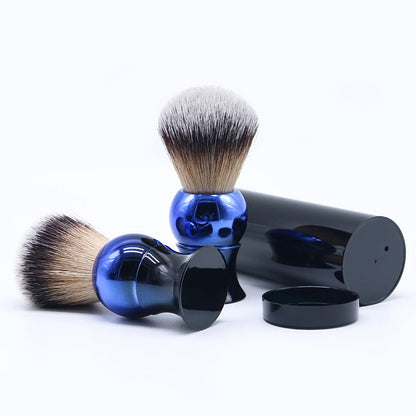 GG Shaving Brush｜Nylon Hair｜Blue-Black Gradient Acrylic Handle