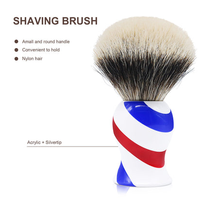 GG Shaving Brush｜Silvertip Badger｜Blue-Black Gradient Acrylic Handle