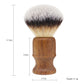 GG Shaving Brush｜Nylon Hair｜Walunt wood Handle