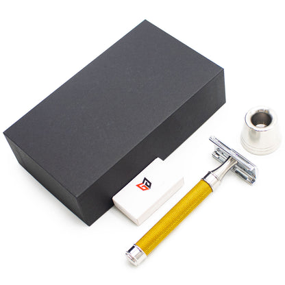 Great Gentleman Double Edge Shaving Safety Razor with Stainless Steel Handle